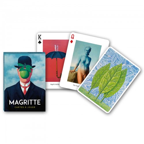 Carti de joc de colectie cu tema "Magritte"